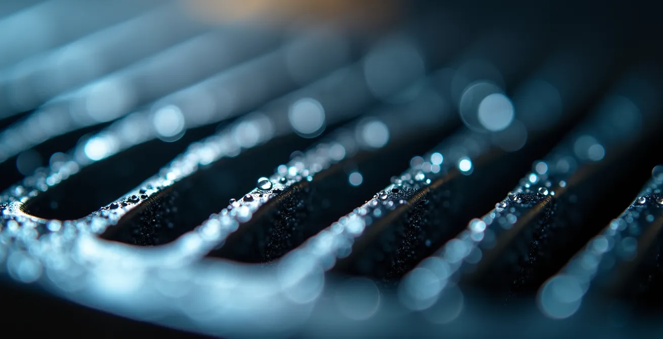 Sistema de climatización de precisión con control de humedad instalado en sala de servidores profesional